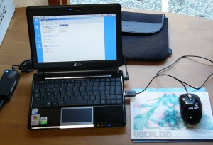 昨年、ネットブックを購入