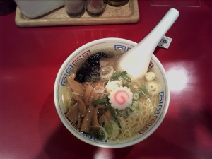 かもめ食堂のミニ塩ラーメン