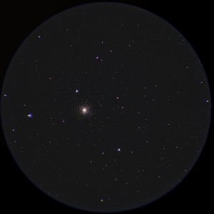 球状星団M15（33倍）