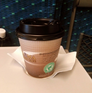 好みの味に戻ってうれしい新幹線車内コーヒー